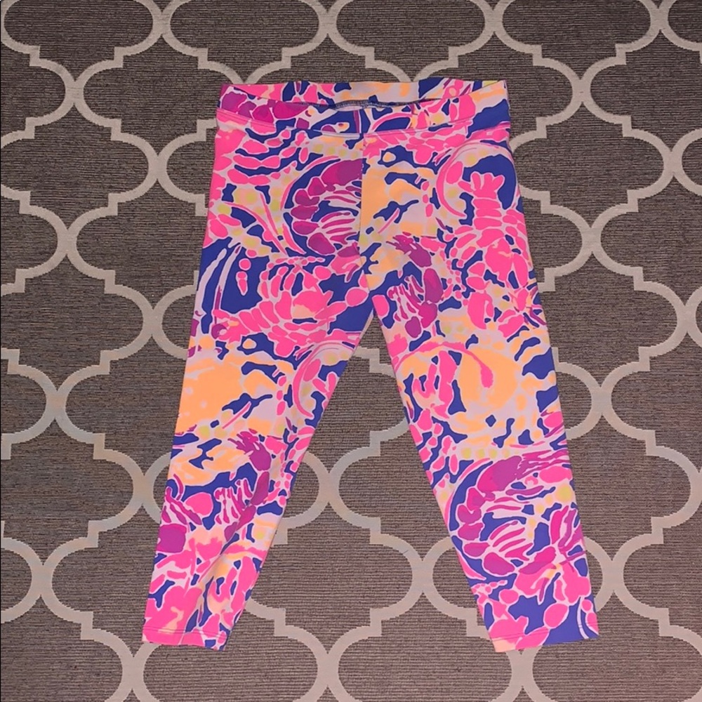 Lilly Pulitzer Girls Leggings in Catch & Release